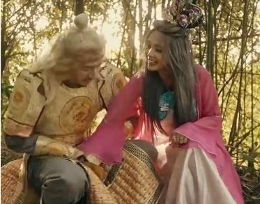 古装西游-铁扇公主甜猴哥被牛魔王撞破继续战斗3V-500M