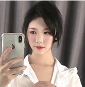 抖娘利世透视雪纺碎花内衣