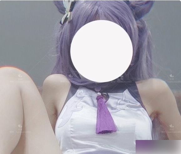 推特欢欢COS原神刻晴作品