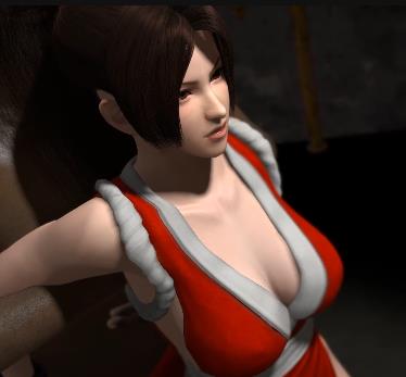 不知火舞系列：战败被俘黑丝眼镜娘，2集共2.3G，1V1和2V1战斗，口B互动怼脸上，中文无修版