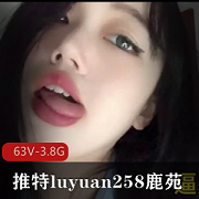 推特高颜值网红luyuan258鹿苑最新合集63V3.8G，女神变小狗