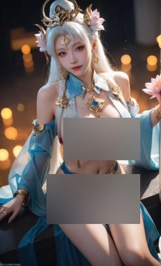 推超清墨迹仙女593张图集30G