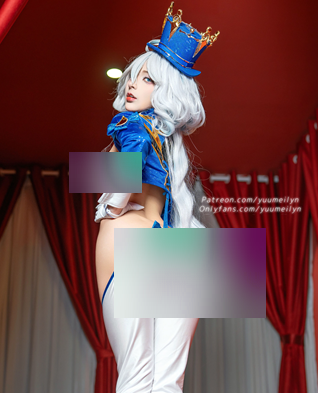 抖音yuumeilyn芙宁娜COS87部20G小脚粉嫩